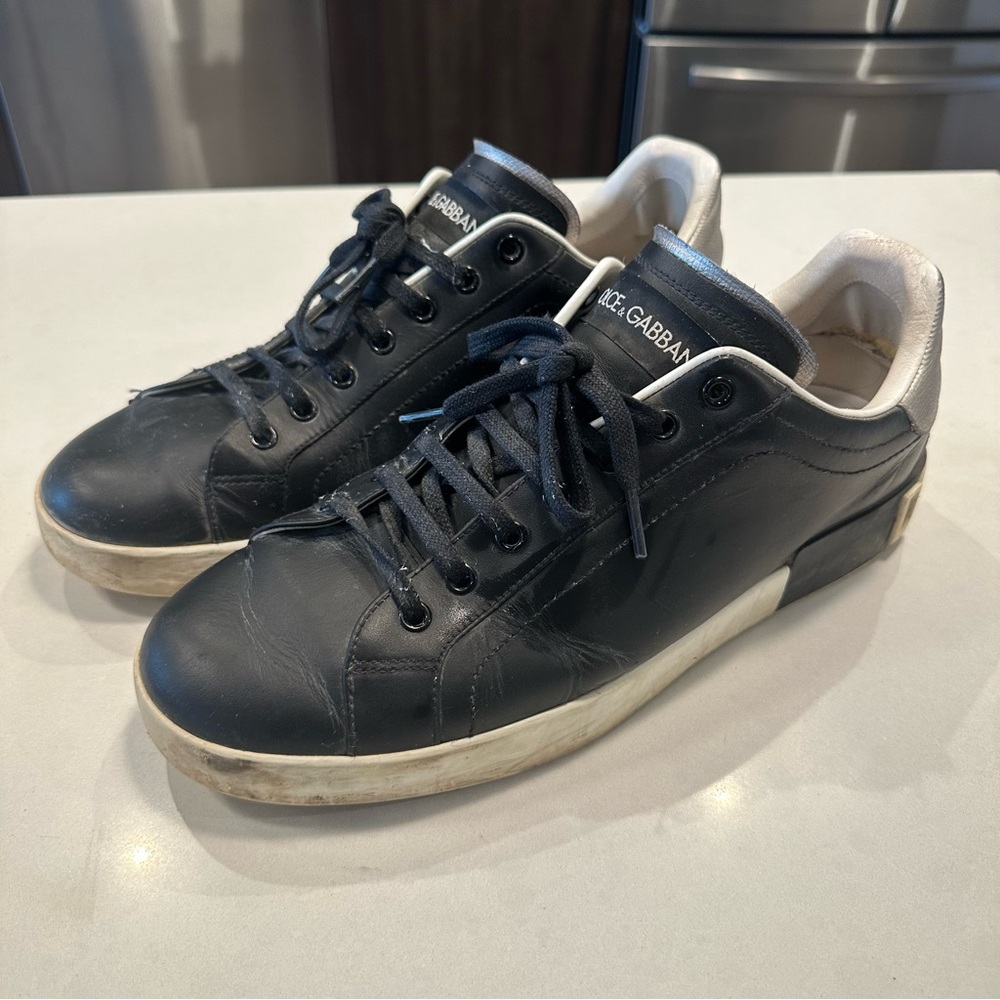 Dolce & Gabbana “Portofino” Sneakers - Black